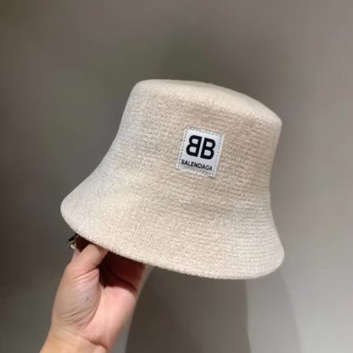 20冬季最新专柜款-balenciaga双b字母渔夫帽,太阳帽,秋季灯芯绒面料