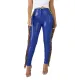 Autumn Party Fit Tassels High Waist Leather Pants