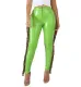Autumn Party Fit Tassels High Waist Leather Pants