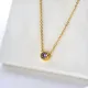 Elegant One Piece Pink Zirconia Charm Necklace For Women