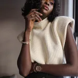 Autumn Turtleneck Cap Sleeve Loose Sweater