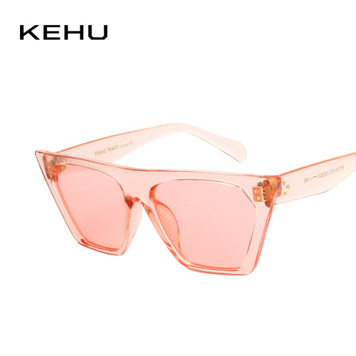 KEHU New Cat's Eye Sunglasses Woman Luxury Original sunrun Brand Designer Glasses Vintage Retro Woman k9192