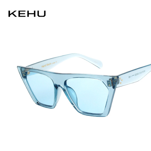 KEHU New Cat's Eye Sunglasses Woman Luxury Original sunrun Brand Designer Glasses Vintage Retro Woman k9192