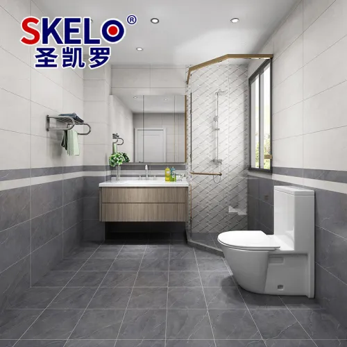 San Carlo simple modern bathroom tiles 300x600 kitchen wall tiles toilet balcony non-slip floor tiles
