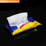 Alibaba select 10pcs in pouch 75% Alcohol Disinfectant Wipes for US/EU market