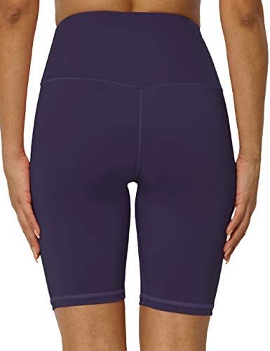 oyioyiyo High Waisted Biker Shorts for Women Workout Yoga Running Compression Shorts with Pockets