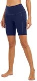 oyioyiyo High Waisted Biker Shorts for Women Workout Yoga Running Compression Shorts with Pockets