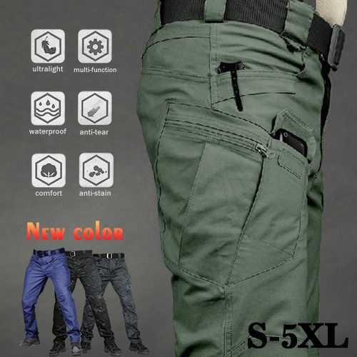 Mens Camouflage Cargo Pants Elastic Multiple Pocket Military Male Trousers Outdoor Joggers Pant Plus Size Tactical Pants Men 5XL