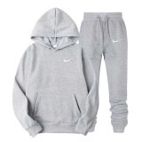Men's Sportswear Two Piece Set Tracksuit 2020 Fall Winter Fashion Trend Sweatshirts Thick Hoodie