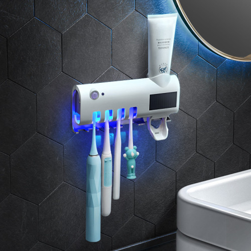 Wall mounted toothbrush sterilizer portable toothbrush uv sterilizer led uv sterilize