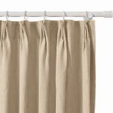 Solid Curtain Polyester Cotton Drapery HEIDI