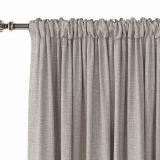 Solid Curtain Polyester Cotton Drapery HEIDI