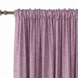 Solid Curtain Polyester Cotton Drapery HEIDI