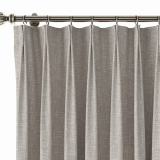 Solid Curtain Polyester Cotton Drapery HEIDI
