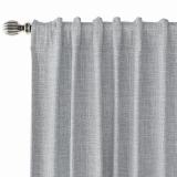 Solid Curtain Polyester Cotton Drapery HEIDI