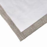 Solid Curtain Polyester Cotton Drapery HEIDI