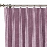 Solid Curtain Polyester Cotton Drapery HEIDI