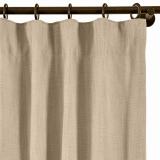 Solid Curtain Polyester Cotton Drapery HEIDI