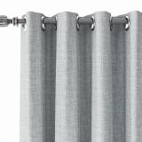 Solid Curtain Polyester Cotton Drapery HEIDI