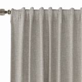 Solid Curtain Polyester Cotton Drapery HEIDI