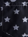 Men's Star Print Button Short Sleeve Shirt
