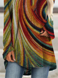 Raglan Sleeve Knitted Shirts & Tops
