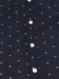 Men's Retro Arrow Print Button Up Short Sleeve Shirt