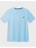 Men's Eagle Embroidered Round Neck Tee