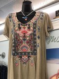 Shift Vintage Short Sleeve Floral Shirts & Tops