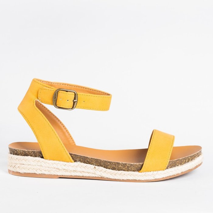 Espadrille Open Toe Sandals