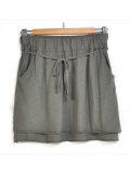 Summer casual vintage elastic skirt