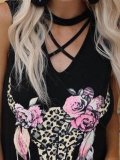 Sleeveless Printed Shirts & Tops