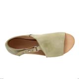 Women open toe closed back sandal Shoes