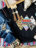 Crew Neck Printed Casual Shirts & Tops