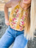 Cold Shoulder Cotton-Blend Shift Shirts & Tops