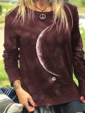 Long Sleeve Casual Crew Neck Shirts & Tops