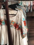 Floral Vintage Floral-Print Shirts & Tops