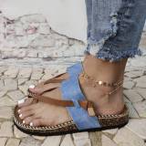 Women Casual Summer Daily Comfy Slip On Sandals