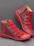 Flat Heel  Boots
