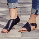 Women open toe closed back sandal Shoes