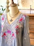 Floral Shift Long Sleeve Shirts & Tops