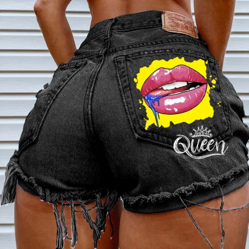 Fashion Wash Blue Jeans shorts