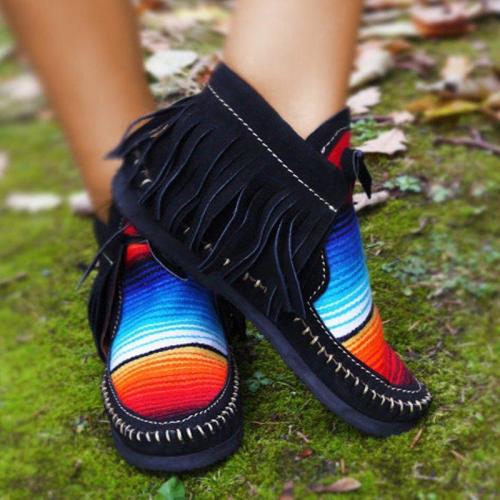 Spring Flat Heel Boots