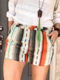 Multicolor Floral-Print Shift Casual Shirts & Tops