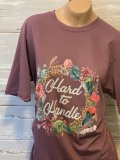 Casual Floral Short Sleeve Crew Neck Shirts & Tops