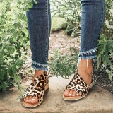 Pu Low Heel Date Sandals