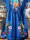 Jersey Floral Casual Short Sleeve Dresses