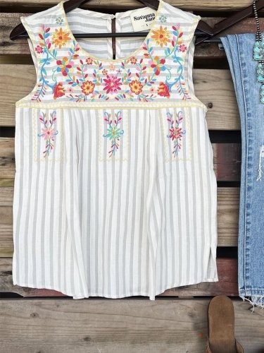 Casual Floral Shirts & Tops