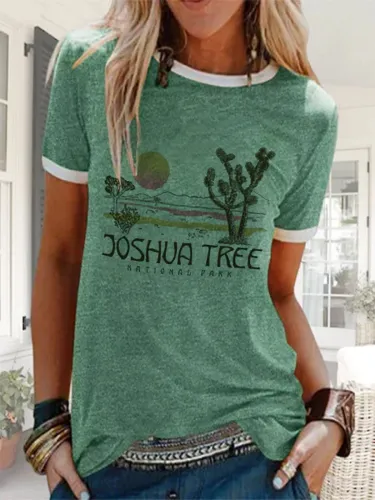 Holiday Crew Neck Short Sleeve Shirts & Tops