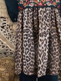 Casual Short Sleeve Leopard Shirts & Tops